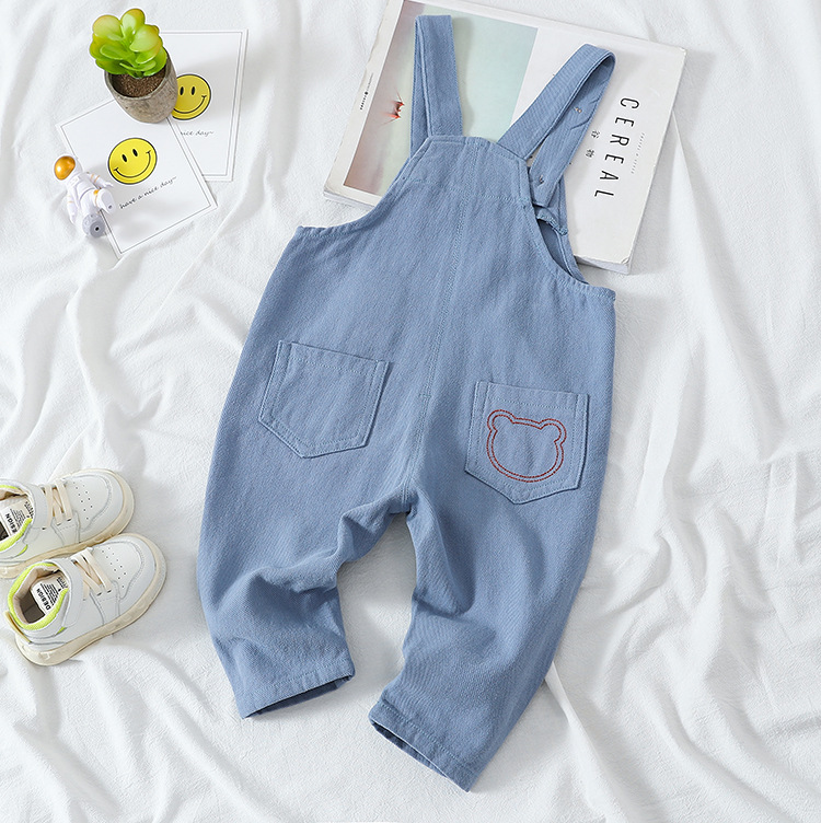 Baby Girl Solid Overalls,Baby Girl Pants Toddler Baby Unisex Solid ...