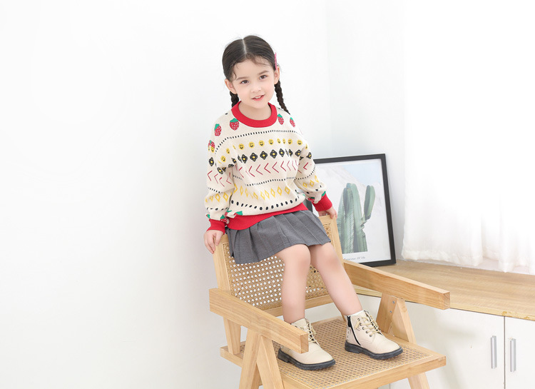 Girls Sweater,Spring Autumn Stylish Sweater,Long Sleeve Sweater 9