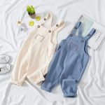 Softness overalls,Spring Autumn Wearing Outfit,Unisex Pants 9
