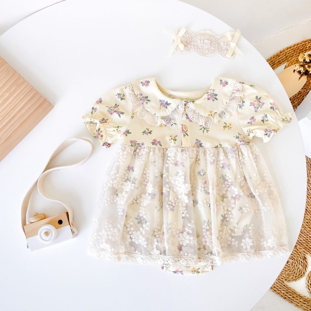 Baby Girl Embroidered Dress 2