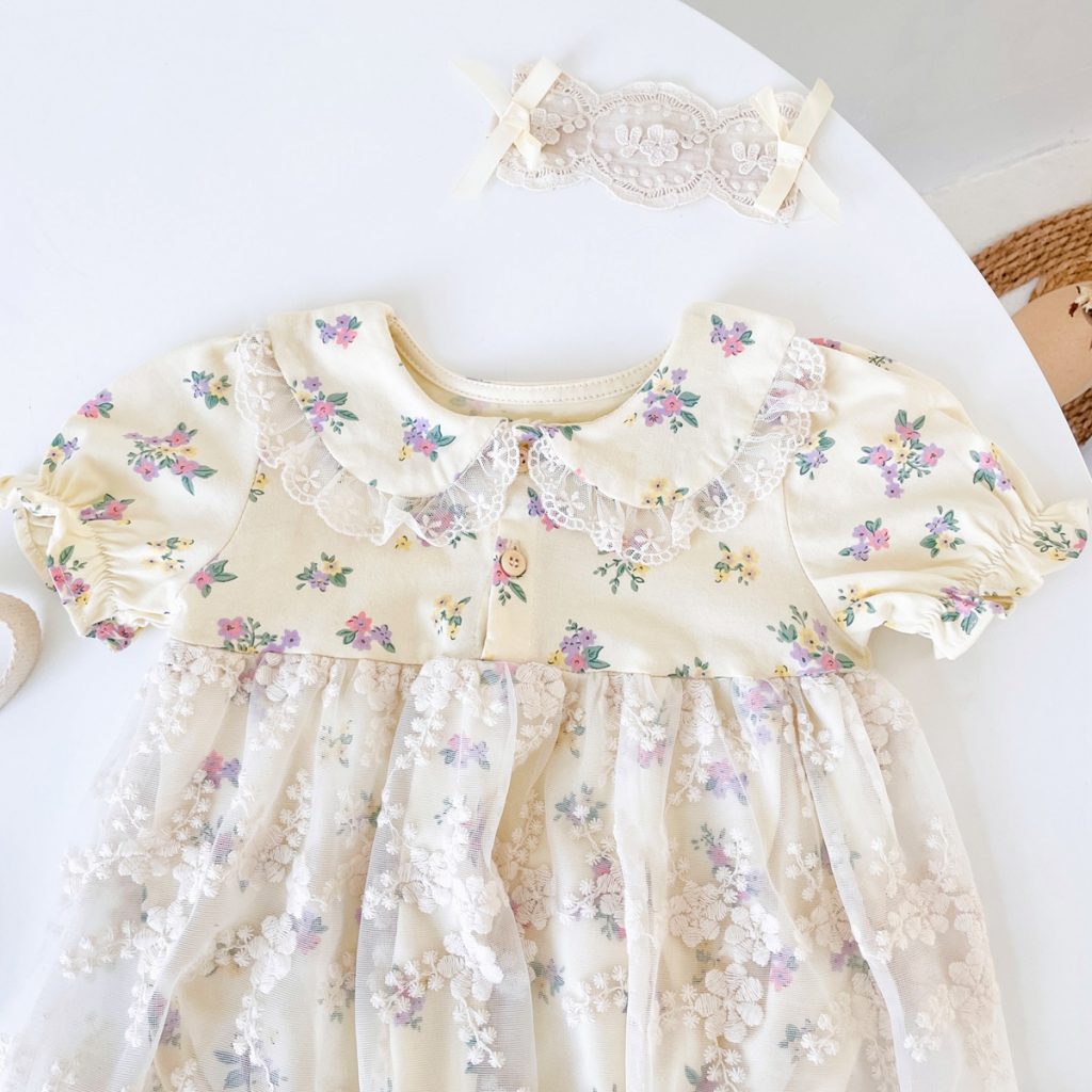 Baby Girl Embroidered Dress 4