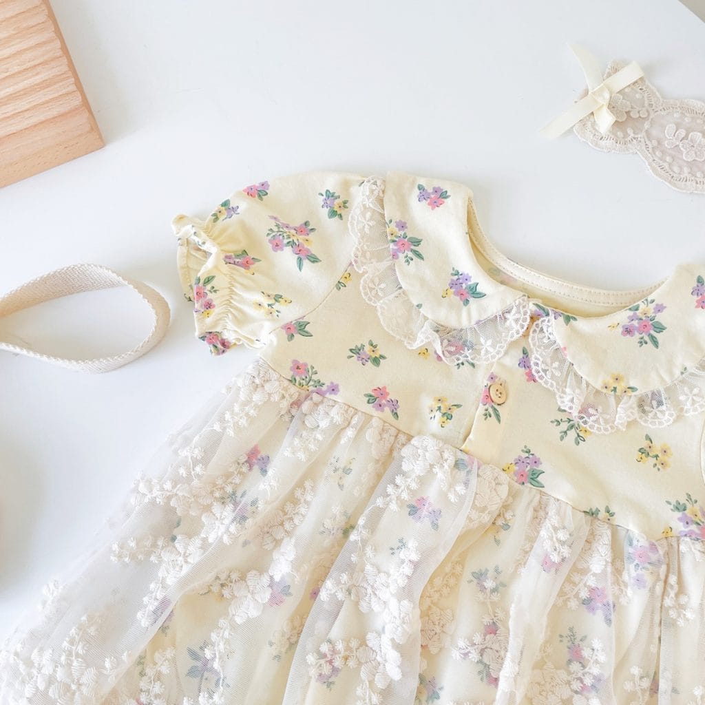 Baby Girl Embroidered Dress 5