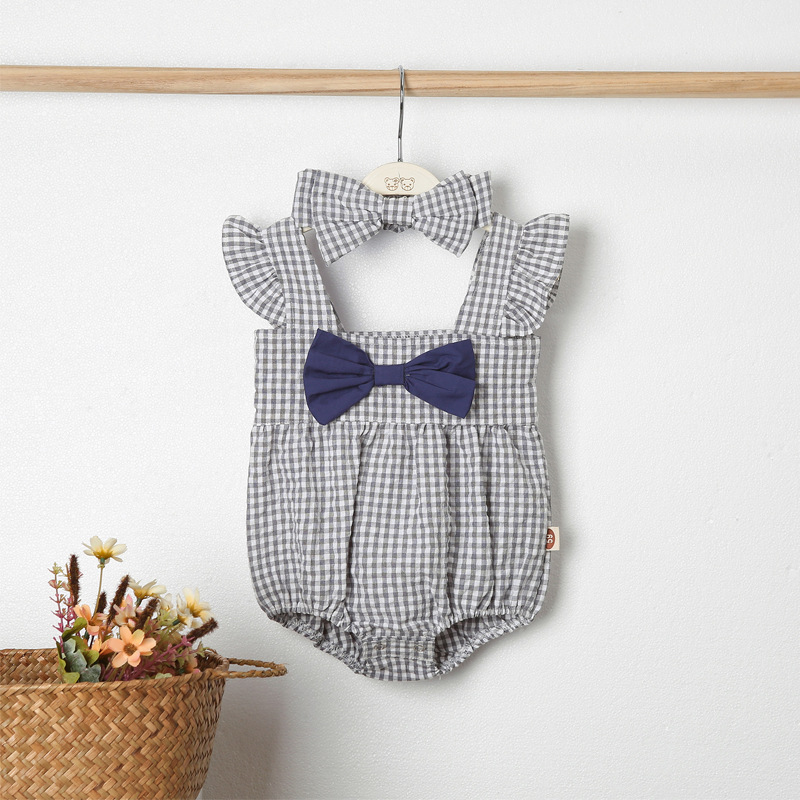 Plaid Onesies For Babies 2