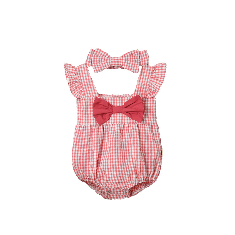 Plaid Onesies For Babies 4