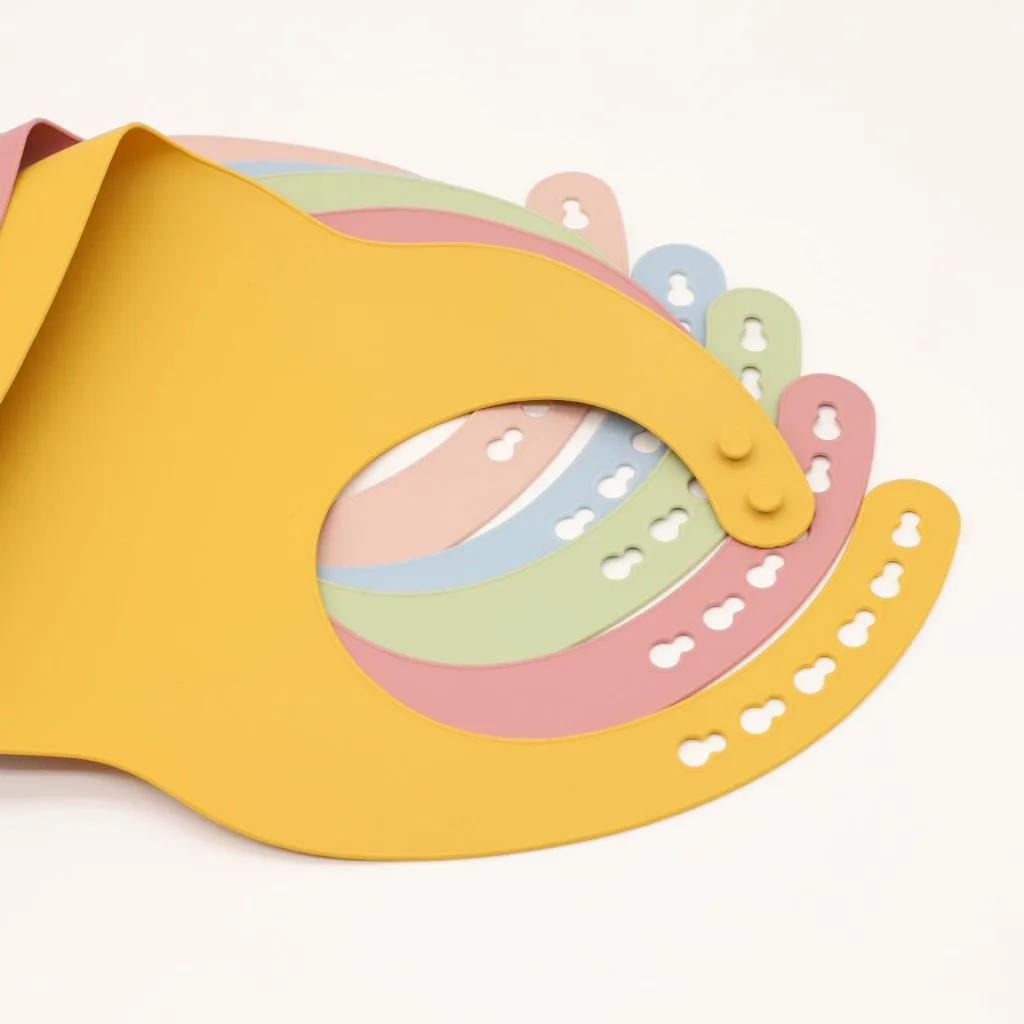 Solid Color Baby Bibs 2