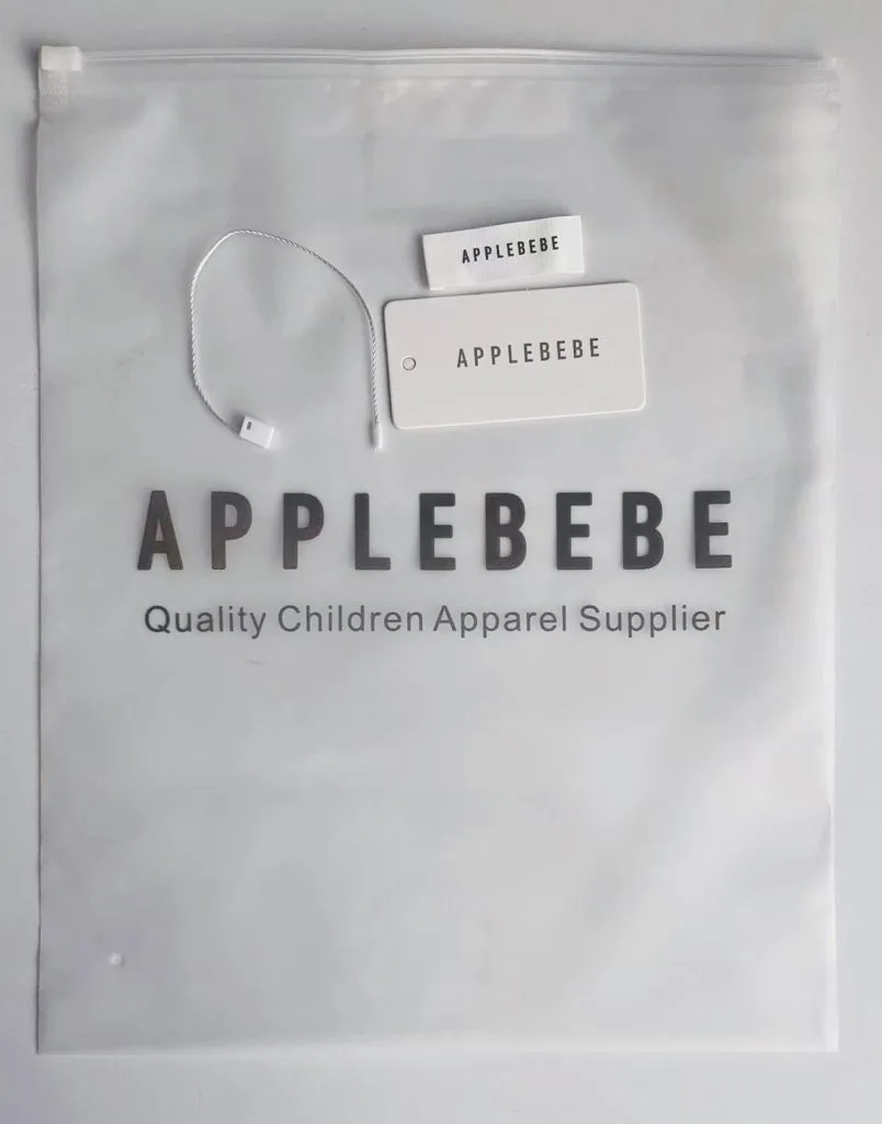 All in One Packaging for white Label children's clothing