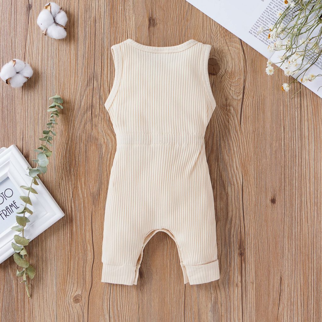Plain Baby Rompers Wholesale 5