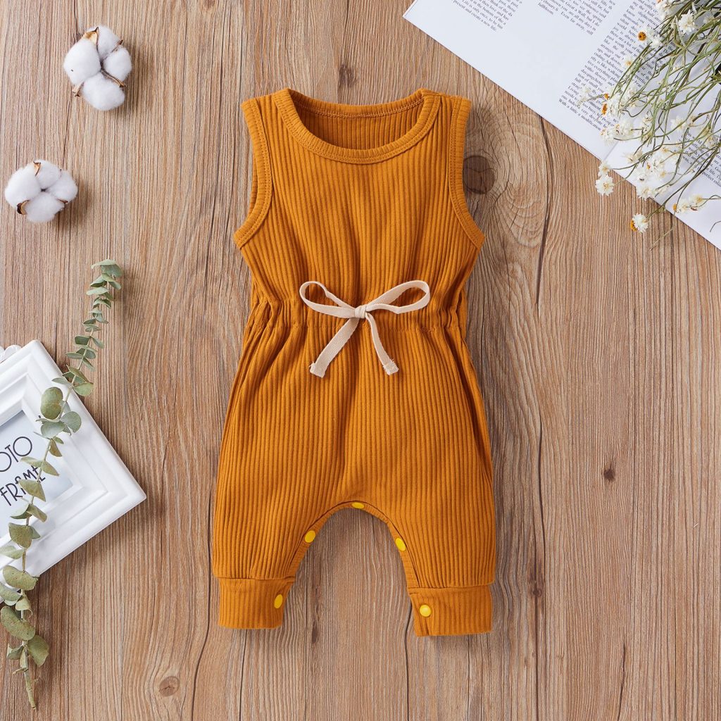 Plain Baby Rompers Wholesale 4