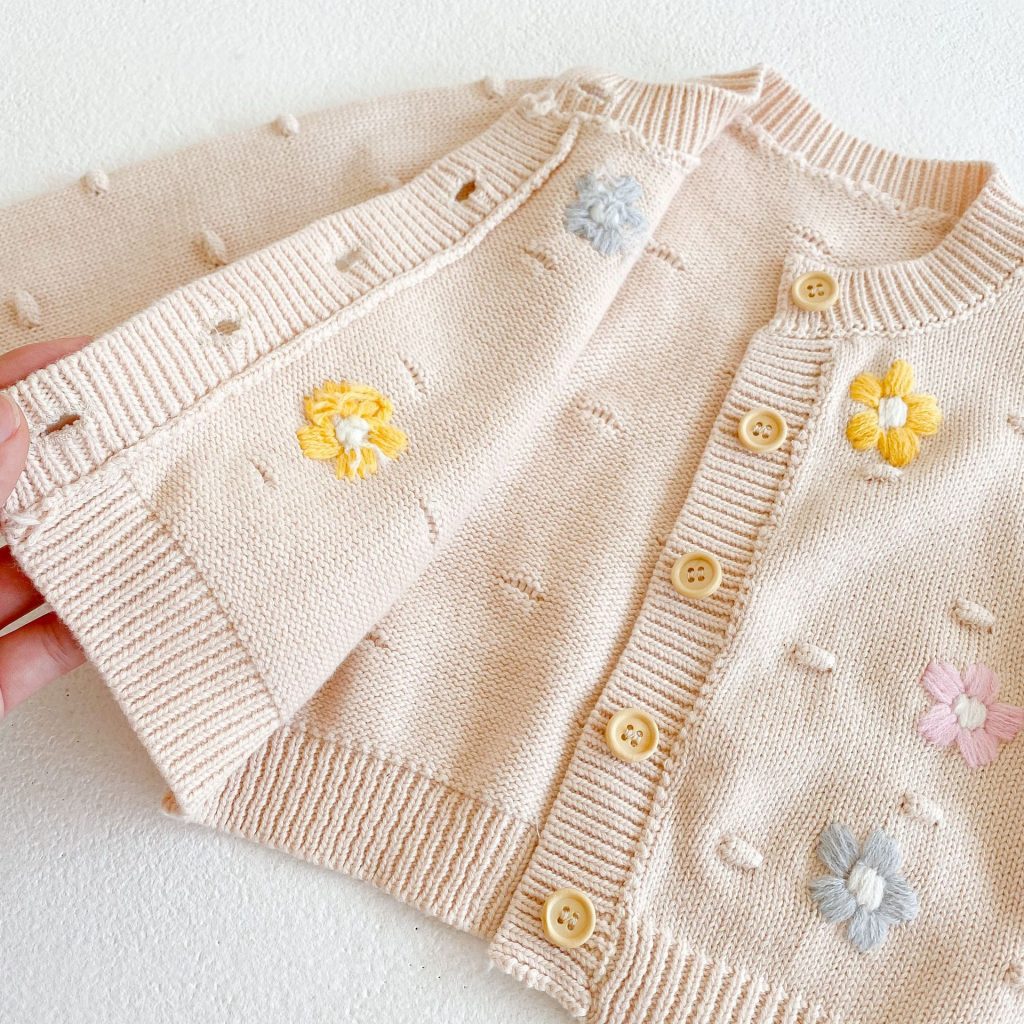 Baby Cardigan Knitting Pattern 3