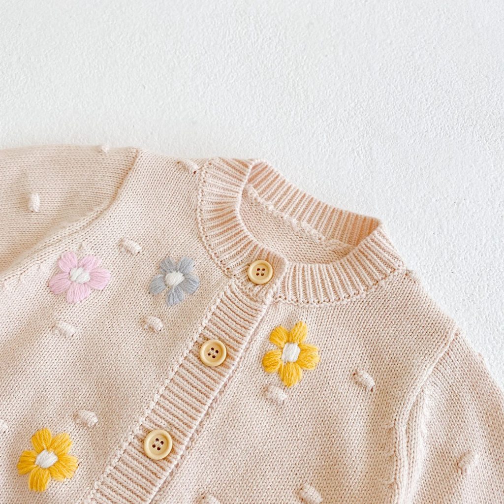 Baby Cardigan Knitting Pattern 4