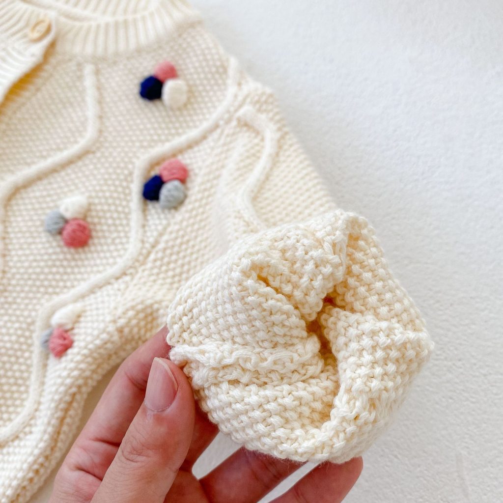 Handmade Baby Girk Knit Jumpsuit 5