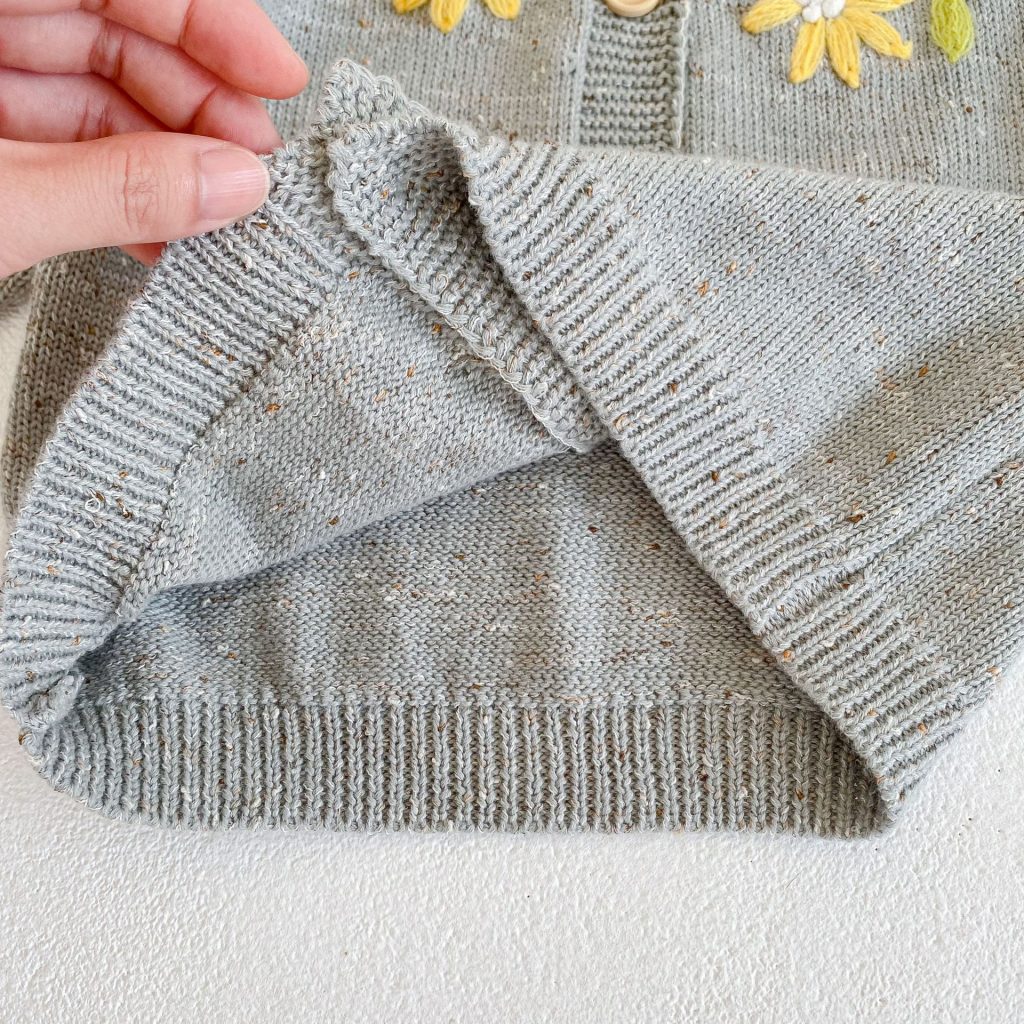 Hand Knit Baby Cardigan 5