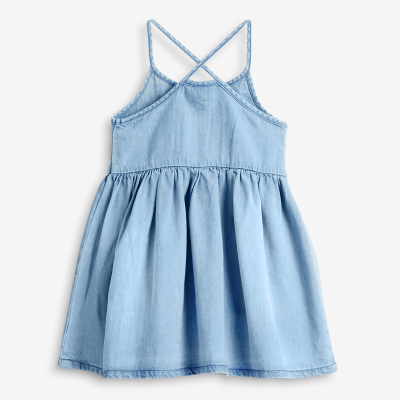 Denim Dress for Baby Girl 2