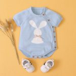 Baby Boy Knitted Romper 8
