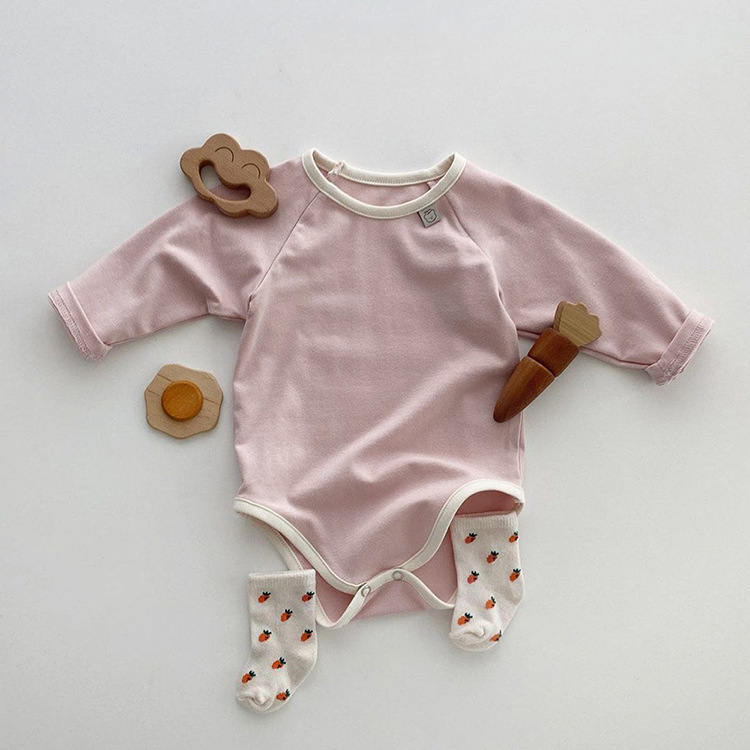 The Best Newborn Onesies of 2022 Baby Girl Solid Color Long Sleeves ...