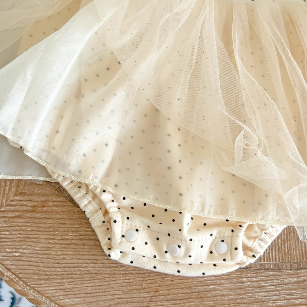 Princess Bodysuit Dress For Baby 6
