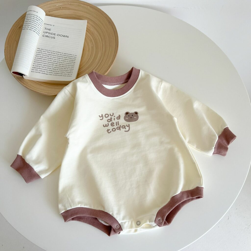 O-Neck Bodysuit For Baby 3
