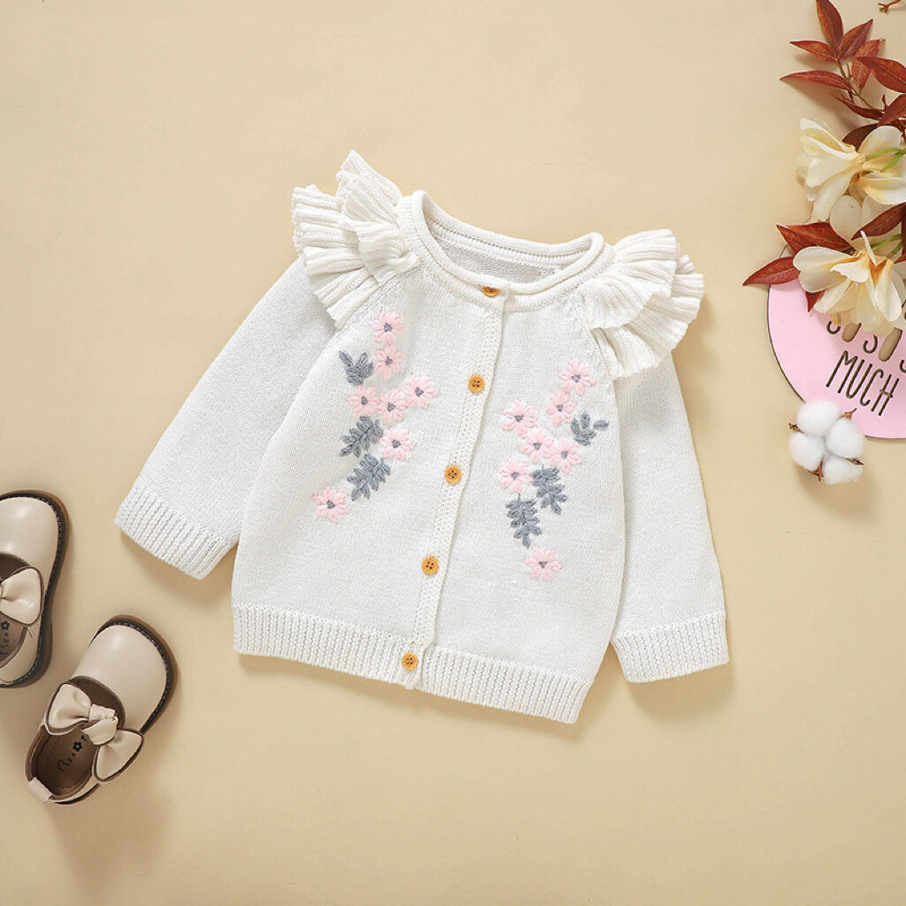 Cute Cardigan For Baby Girl 1