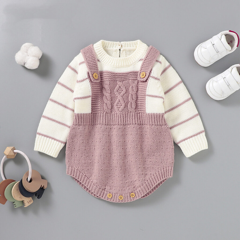 Baby Knit Onesies Wholesale 3
