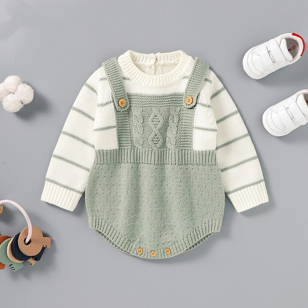 Baby Knit Onesies Wholesale 5