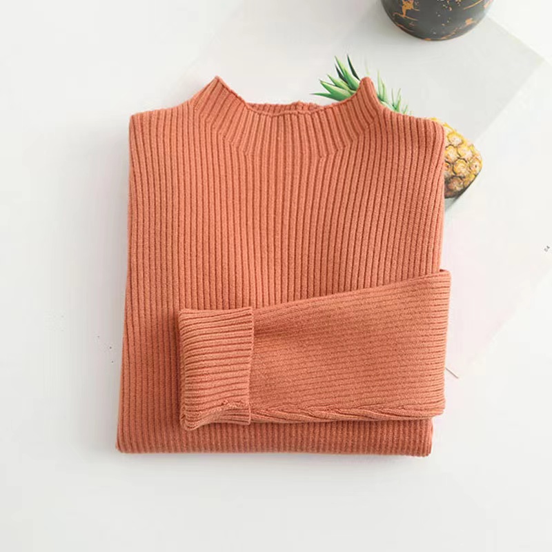Solid Knitting Sweater 8