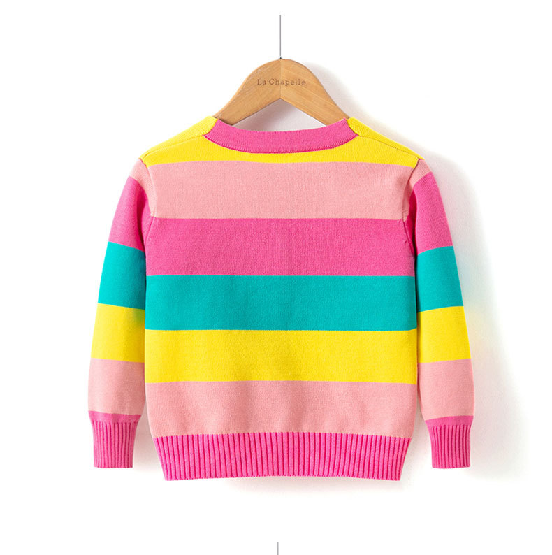 rainbow knitting coat 2