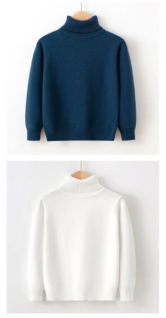 High-neck Knit Sweater 11