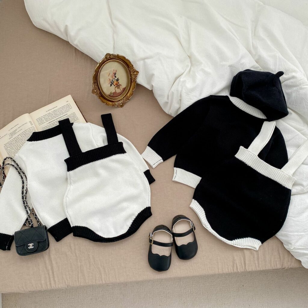 Chanel Style Baby Clothes 2
