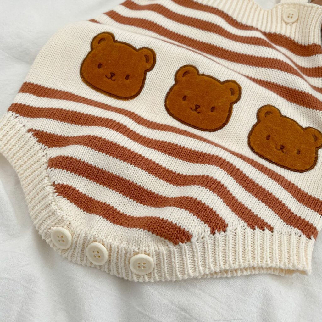 Baby knit Cardigan Sets 10
