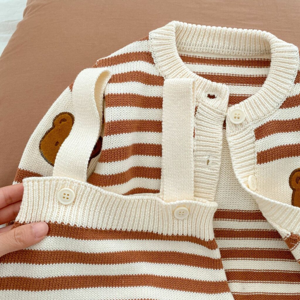 Baby knit Cardigan Sets 7