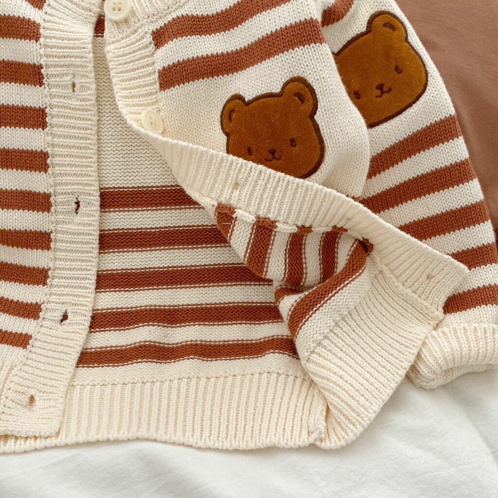 Baby knit Cardigan Sets 8