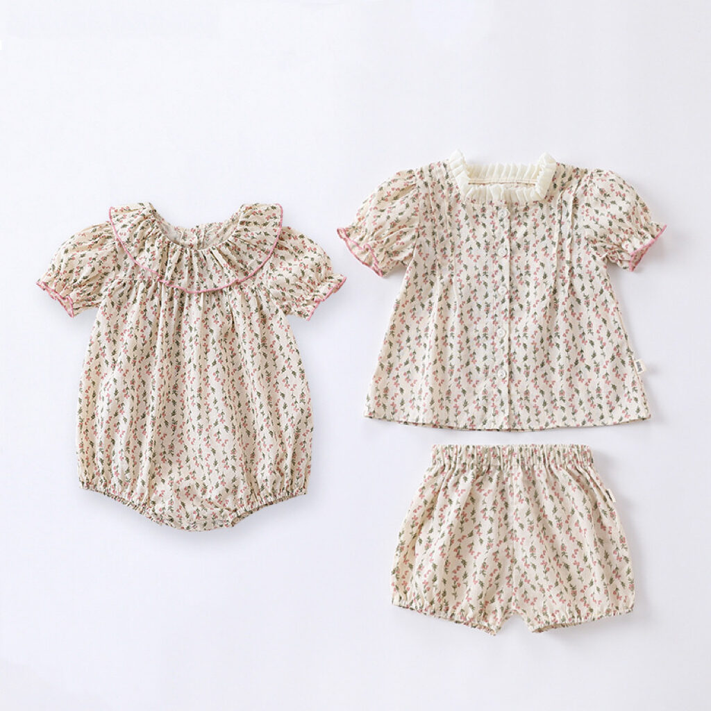 Cute Floral Outfits Wholesale 2