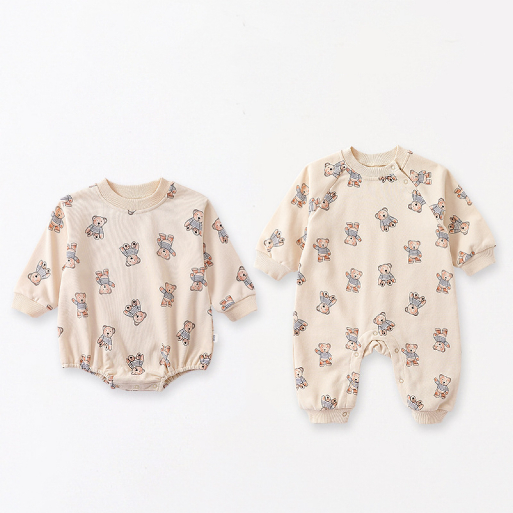 Quality Baby Fashion Outfits 2023 Cartoon Bear Pattern Cute Comfy ...