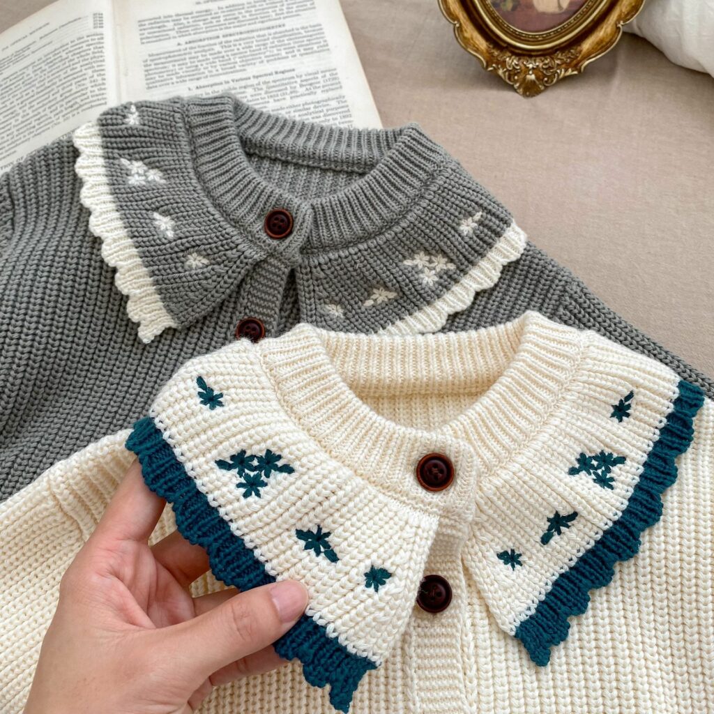 2023 new autumn baby girl coat 6