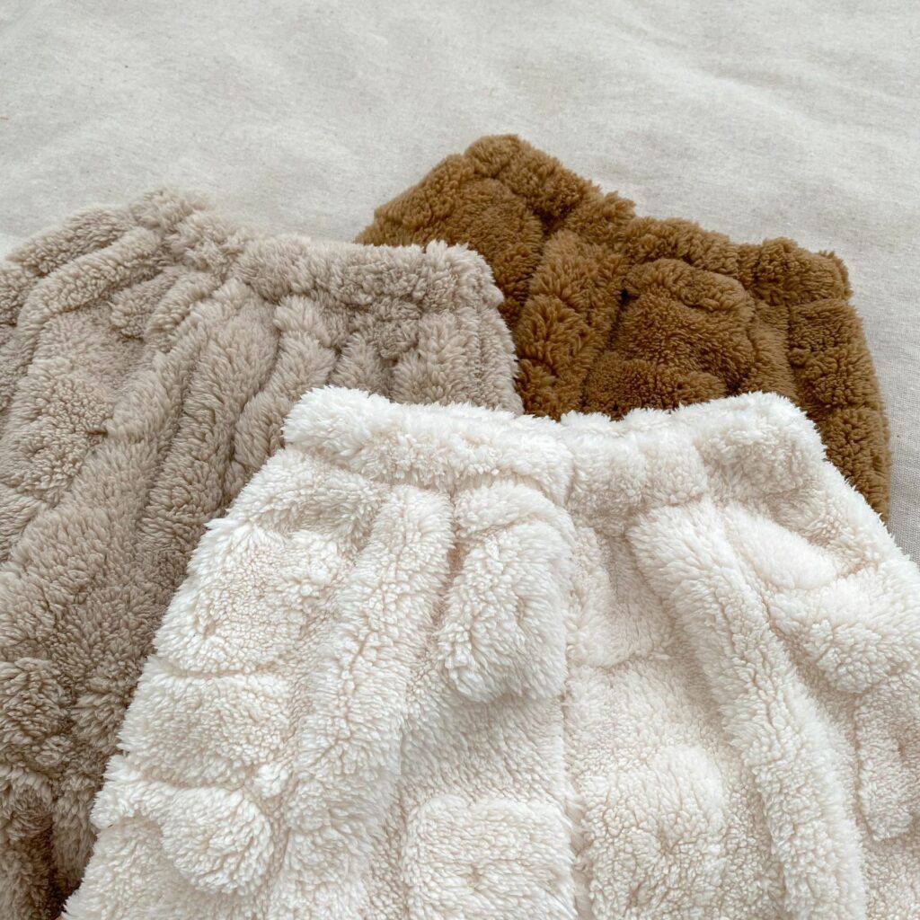 Baby Plush Cardigan In Sets In Winter 5