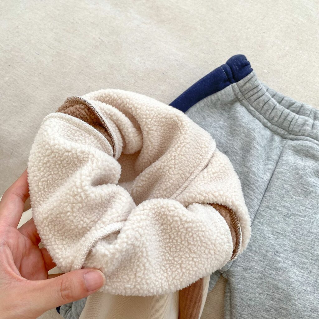 Baby Plush Cardigan In Sets In Winter 7