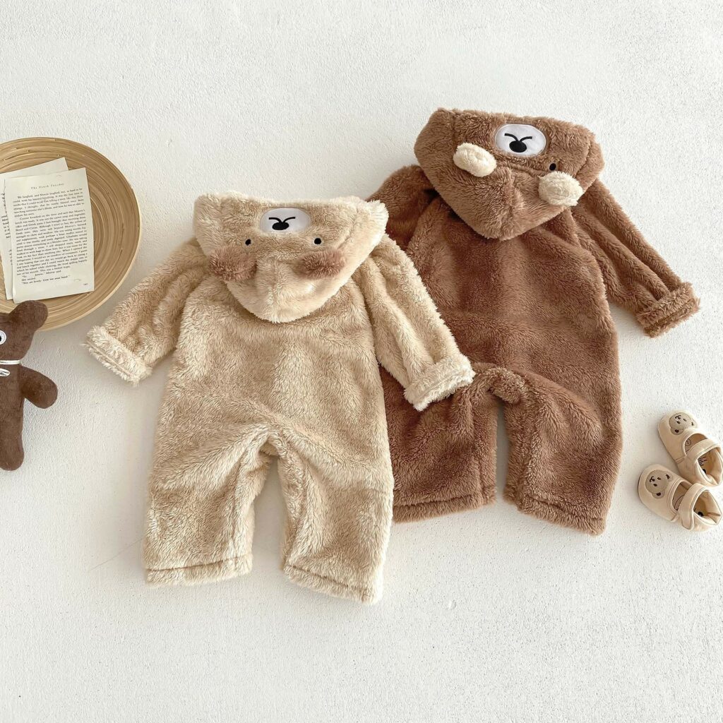 Infant Baby Jumpsuit In Winter 3