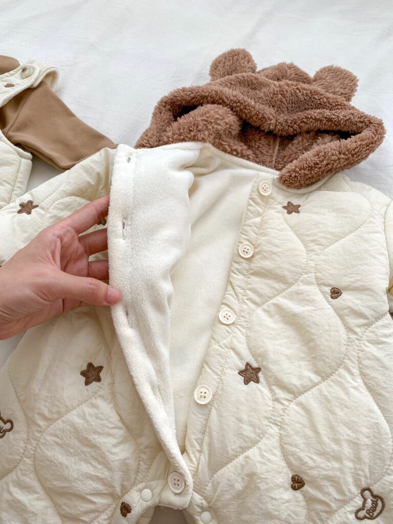 Infant Baby Jumpsuit In Winter 2