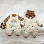 Infant Baby Jumpsuit In Winter 12