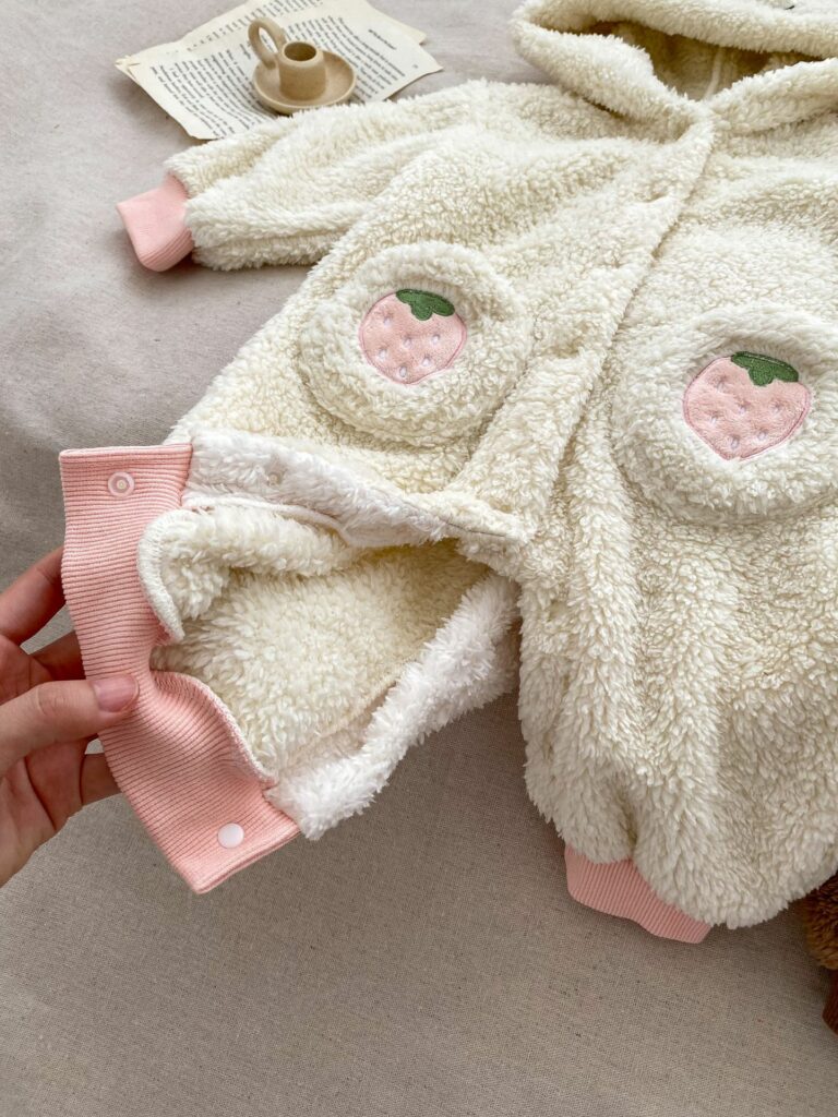 Baby Winter Pajamas Romper 6