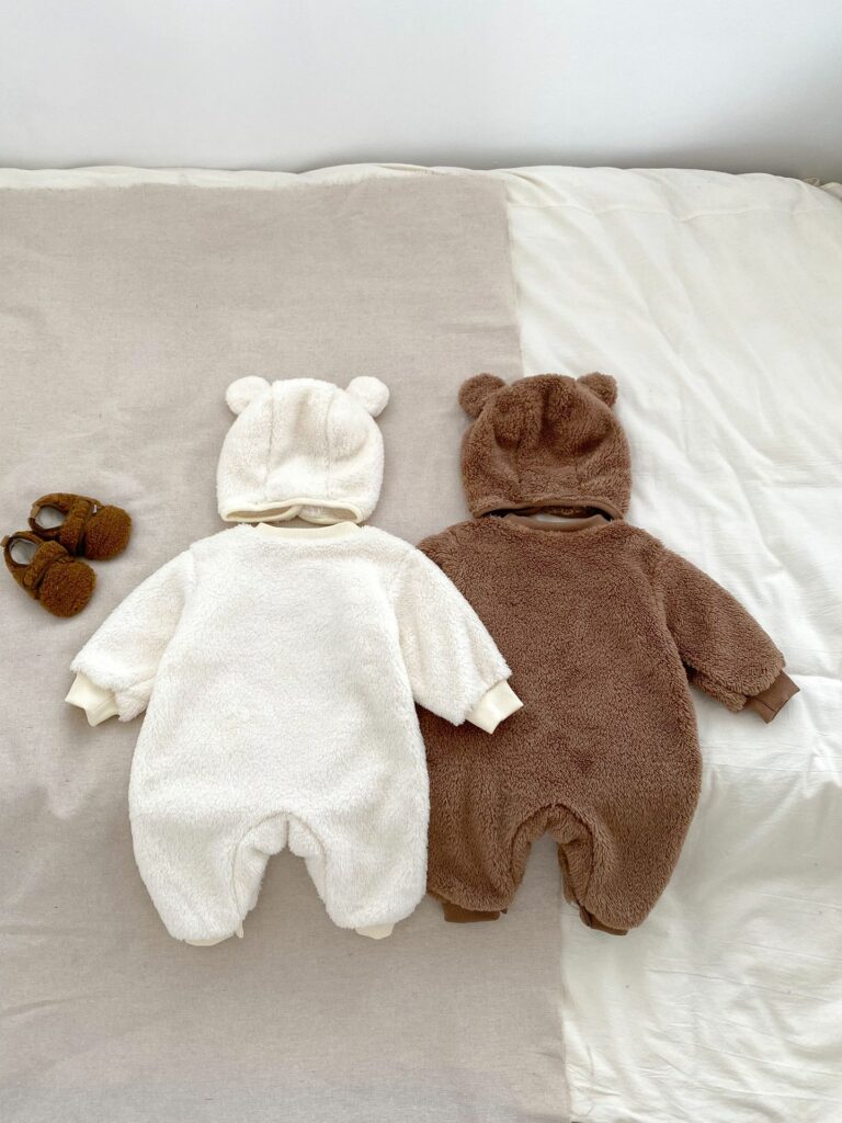 Baby Winter Pajamas Romper 2