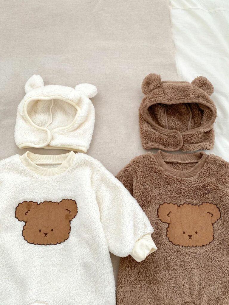 Baby Winter Pajamas Romper 6