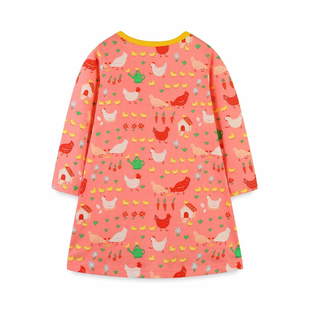 Girls Cartoon Dress Wholesale 6