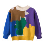 Kids Colors Patchwork Pullover 8
