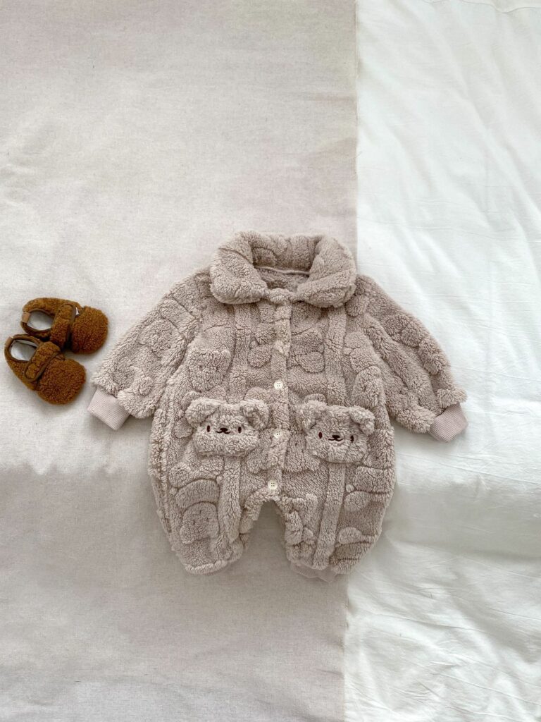 Baby Winter Pajamas Romper 5