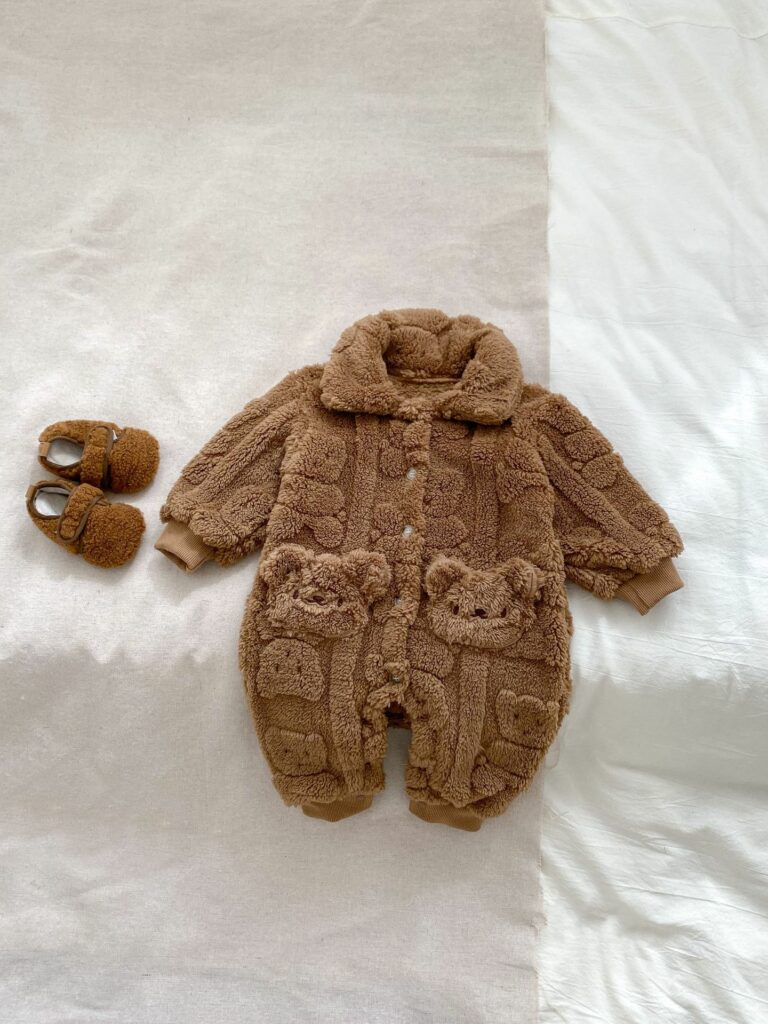 Baby Winter Pajamas Romper 4