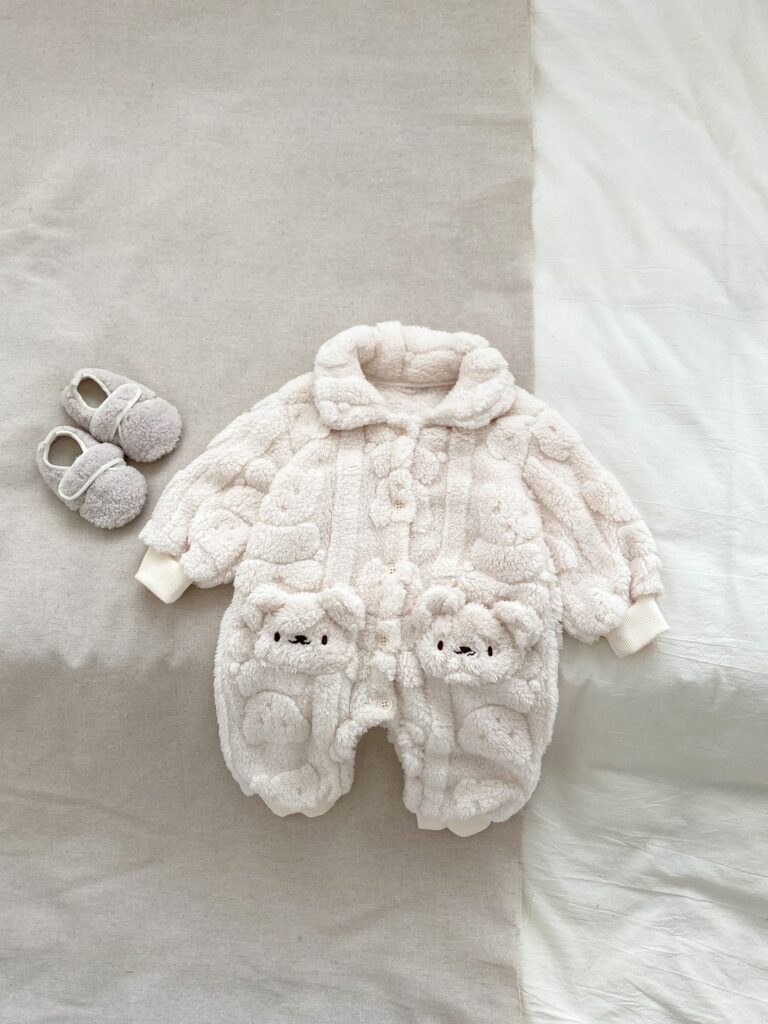 Baby Winter Pajamas Romper 3