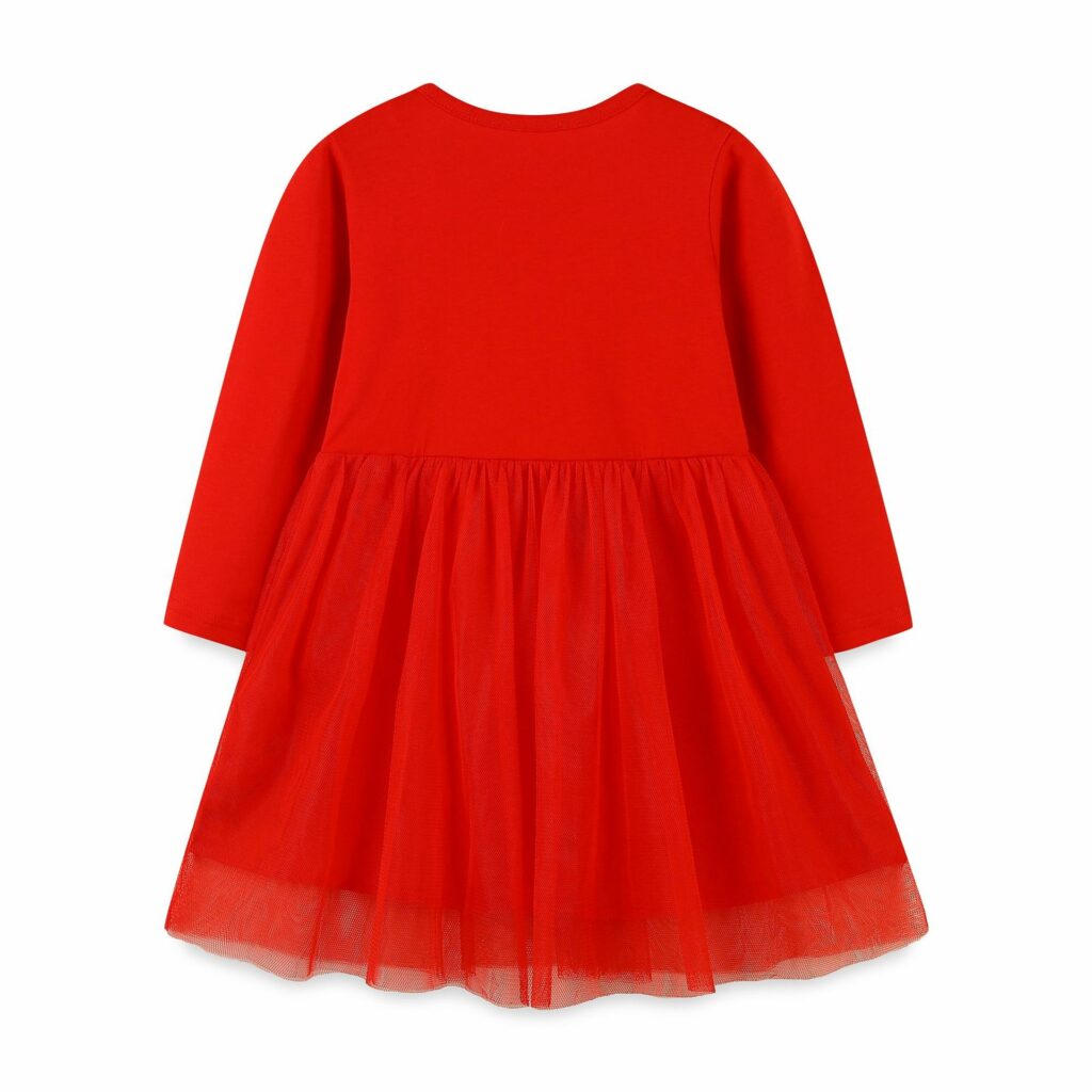 Girls Red Dress Wholesale 2