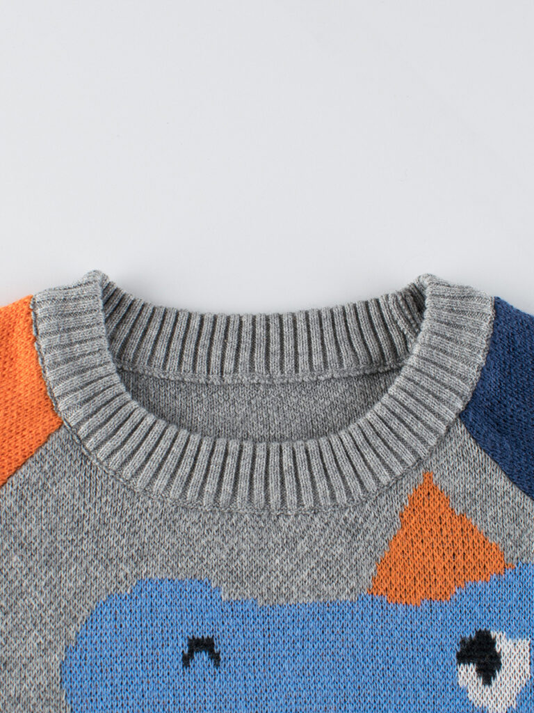 Kids Colors Patchwork Pullover 3