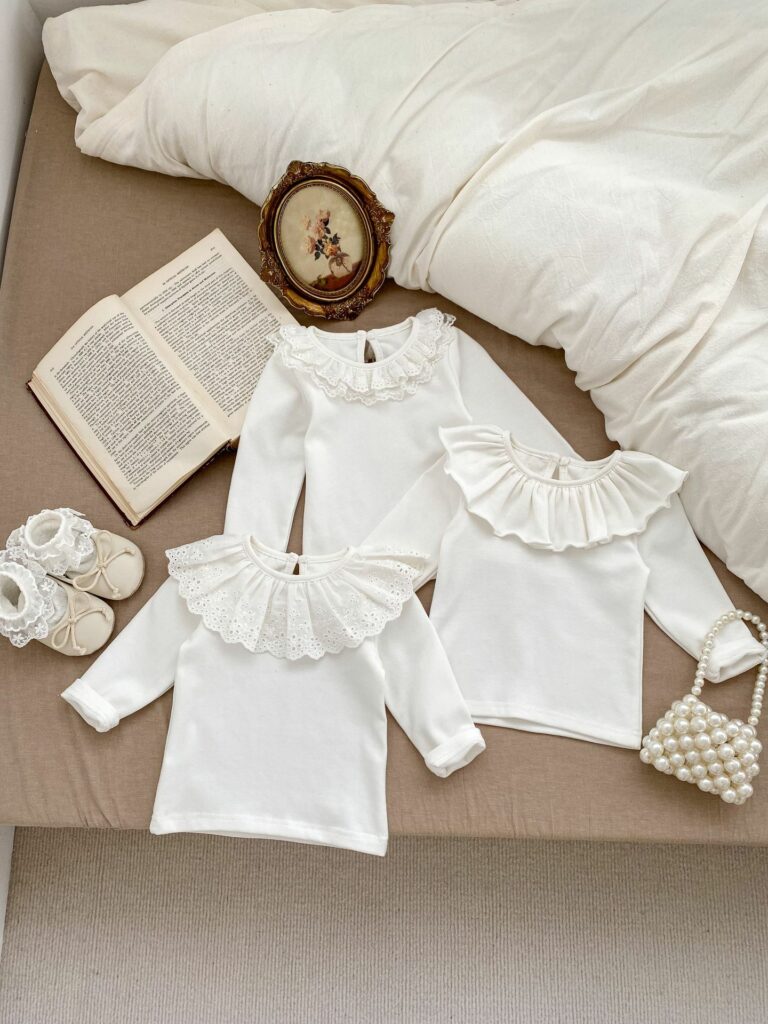 Baby White Pullover 3